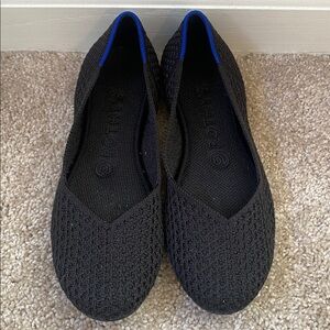 Rothy's Black Knit Flats
